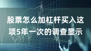 股票怎么加杠杆买入这项5年一次的调查显示